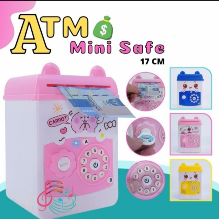 MAINAN ANAK MINI CELENGAN ATM KARAKTER