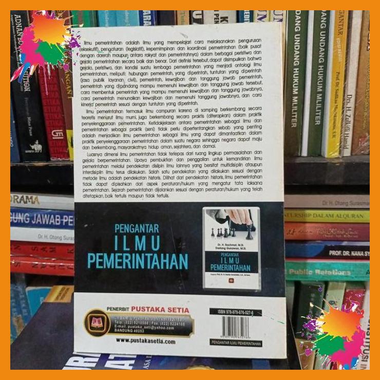

pengantar ilmu pemerintahan [fany]