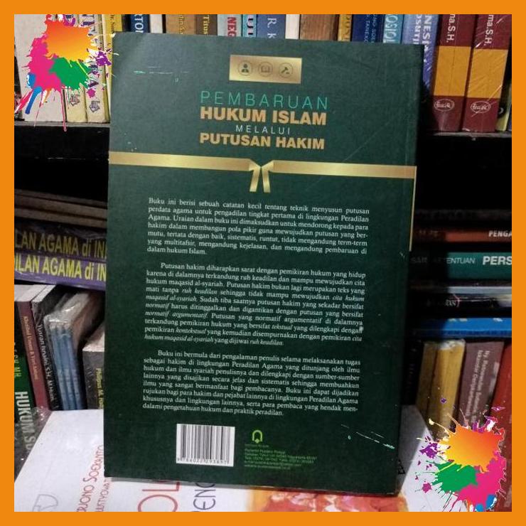 

original buku pembaruan hukum islam melalui putusan hakim [fany]