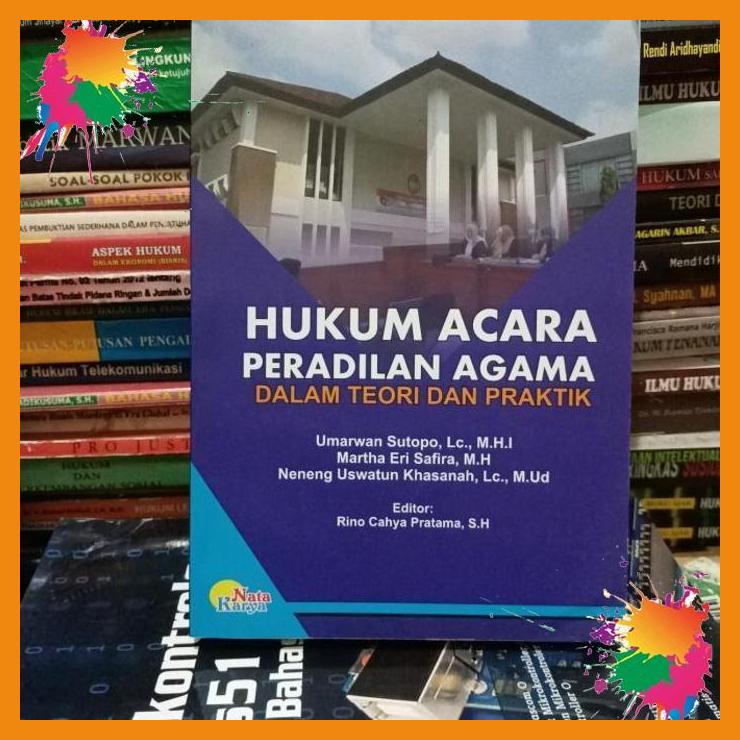 

original buku hukum acara peradilan agama dalam teori dan praktek [fany]