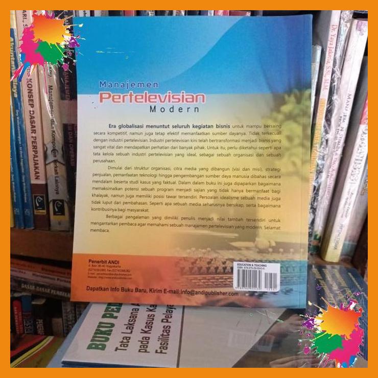 

original buku manajemen pertelevisian modern [fany]