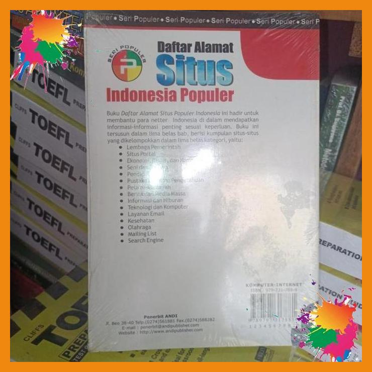 

original buku seri populer daftar alamat situs indonesia populer [fany]