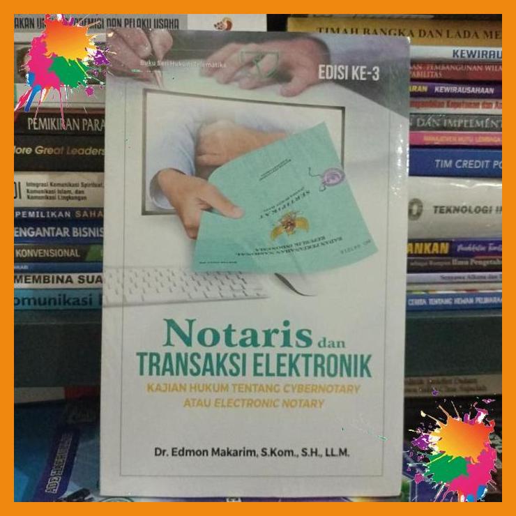 

original buku notaris dan transaksi elektronik [fany]
