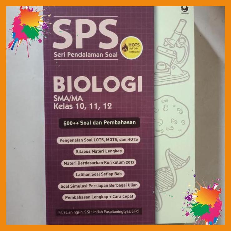 

original buku seri pendalaman soal biologi sma [fany]
