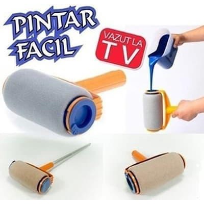 Bwdo Alat Cat Pintar Facil Paint Roller Set Kuas Rol Cet Cat Tembok Dinding Rumah Simple Mudah
