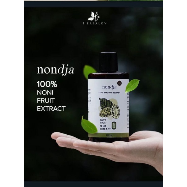 

{HERBALOV} NONDJA 250 ML - 100% Noni Fruit Extract | Sari Buah Mengkudu