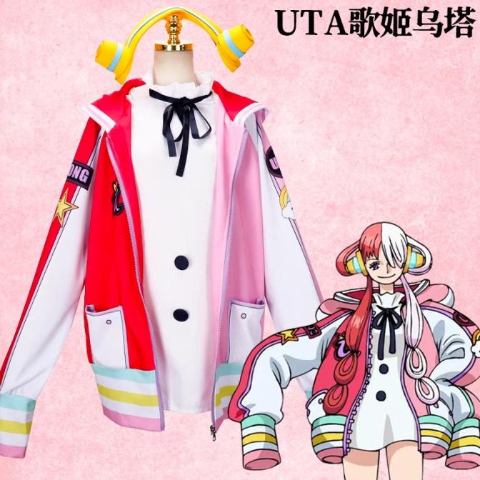 

Best Sales Kostum Cosplay Uta One Piece Hoodie Jaket Halloween Costume Anime Original