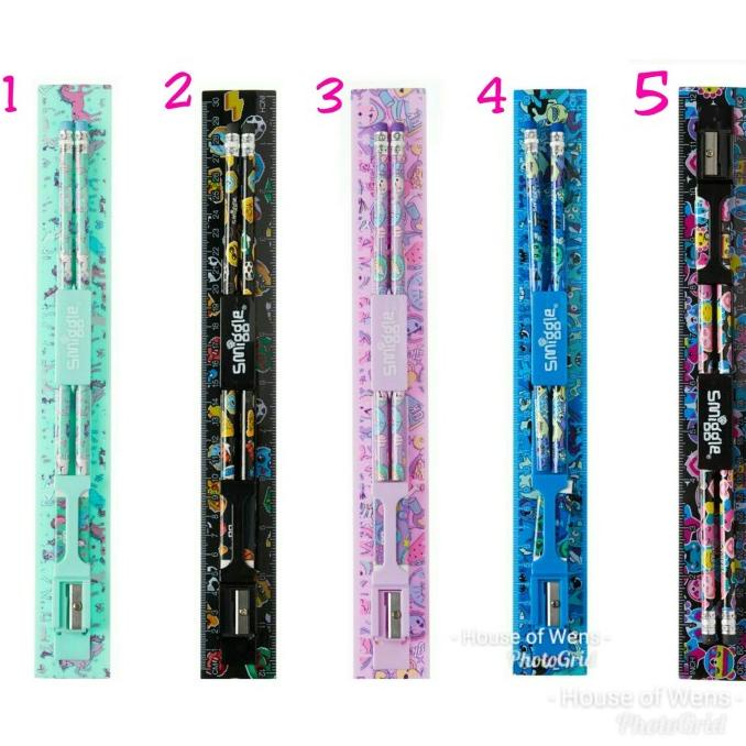 

Sale Now Smiggle Combo Ruler - Pengaris Set Smiggle Terbaik