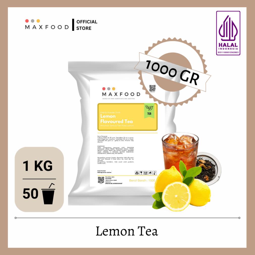 

Trend - MAXFOOD - Lemon Tea/ Teh Lemon/ Bubuk Minuman Rasa Lemon Tea 1 Kg