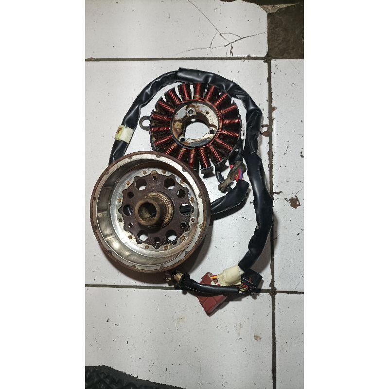 sepul jalan + magnet honda vario 125 new vario led 2016 - 2022 original cabutan