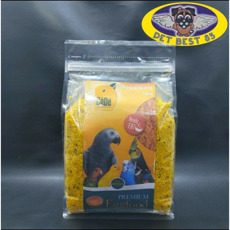 GAL Cede Premium EggFood Allround 1kg Cede EggFood All Bird Pakan Burung Cede Allround
