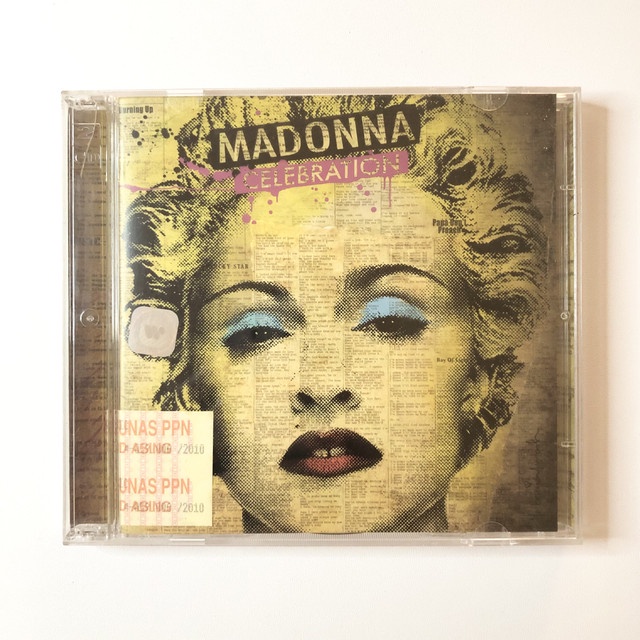 [WAJIB UBAH KE JNE] CD Madonna - Celebration