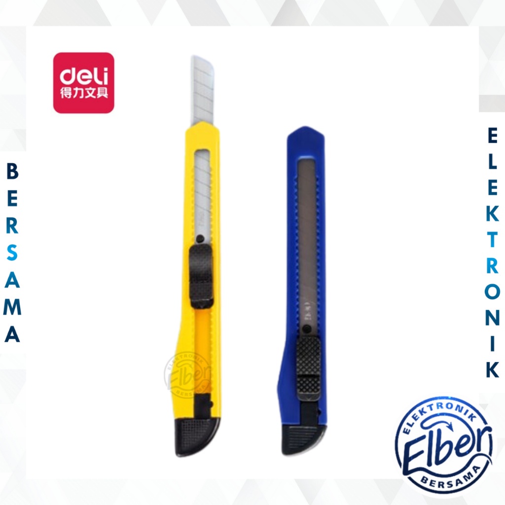 

ELBER DELI042 Cutter / Pisau Pemotong Auto-lock System Tajam Anti Karat 2052 Y1682