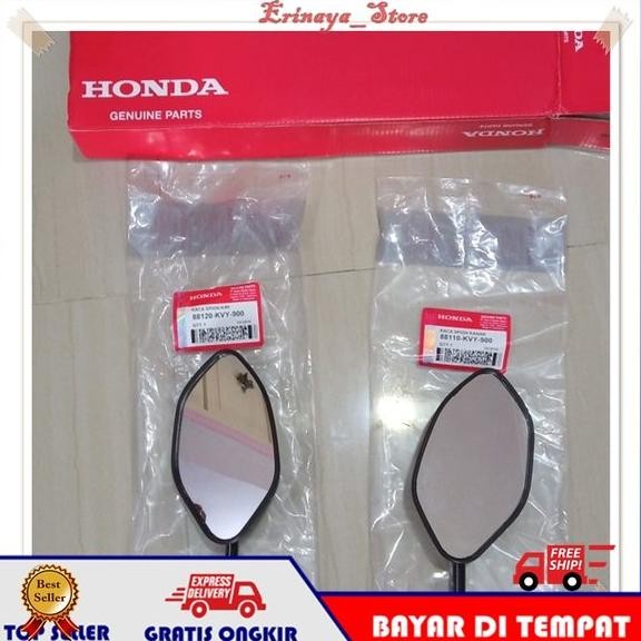 ORIGINAL AHM KACA SPION MOTOR HONDA BEAT VARIO 110 125 150 NEW F1 FI