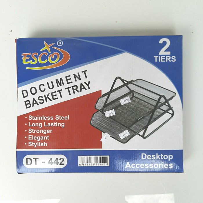 

Tempat Dokumen ESCO DT442 2 Tingkat Documet Tray 2 Tiers