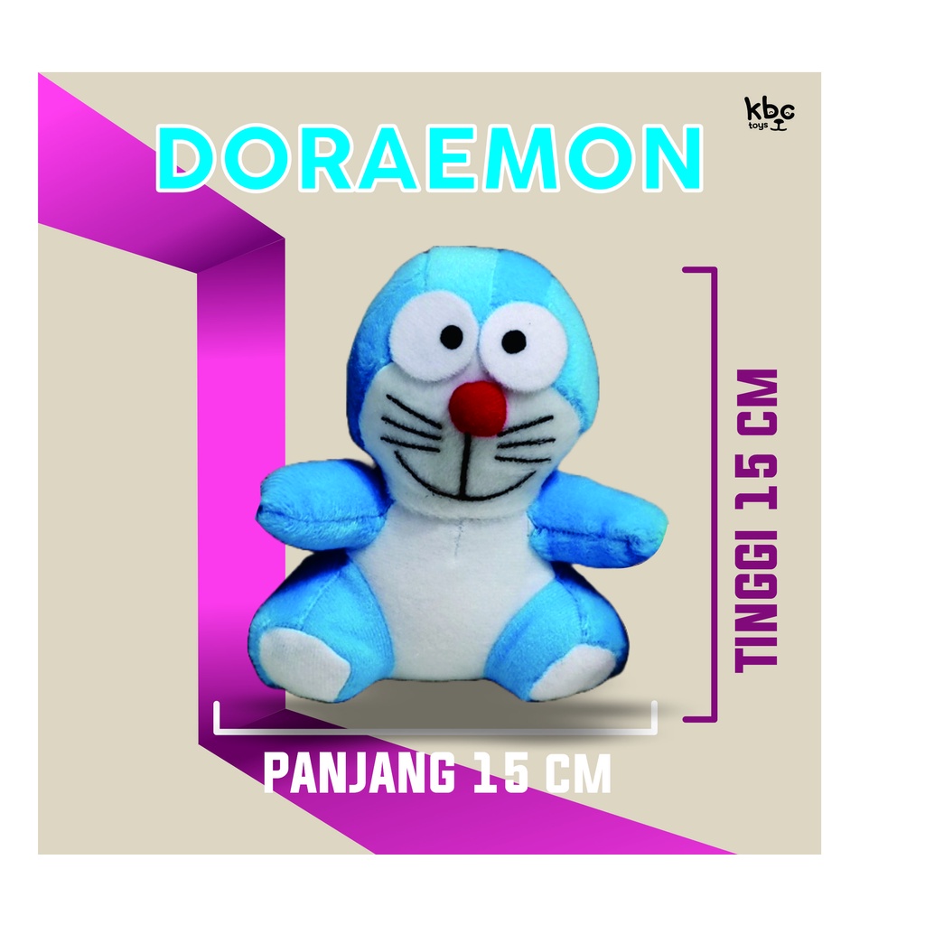Boneka Mini Doraemon Mini Kecil Lucu Untuk Buket Bunga / Boneka Doraemon Polos Souvenir / Hadiah Unt