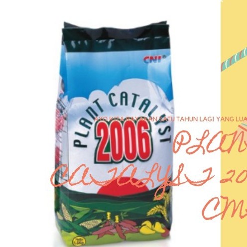 TERLARIS PLANT CATALYST 2006 CNI PUPUK CNI PLANT CATALYST 2006 /GUNTING DAHAN/BIBIT TANAMAN/HIASAN