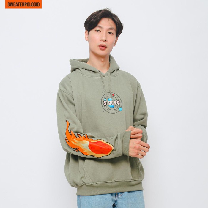 Swepo Hoodie Jumper Swepo Planetarium M-Xxl (Pria & Wanita)