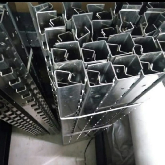Yusan Hanger Bracket Rel Tirai Pvc Curtain Galvanis