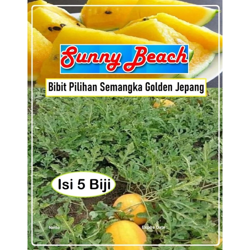 Bibit Pilihan Semangka Golden Jepang|Biji Benih Semangka Golden Jepang