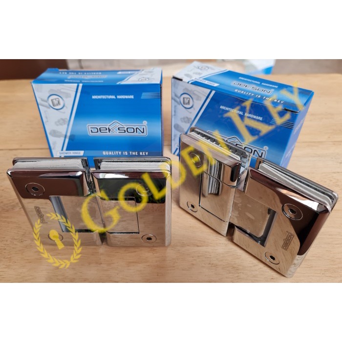 [Ori] Shower Hinge Dekson Dks Sh 7703 Gg 180 Cp Engsel Pintu Kaca Ke Kaca Limited
