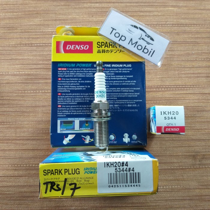 Cod - Busi Denso Iridium Ikh20 Fortuner 2005 Innova 2004 Kijang Innova 2,0 Kode 082