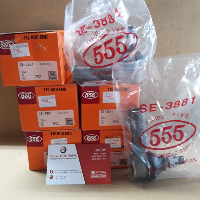 Tie Road Innova Thn 2004-2015 Brand 555 Jepang Asli [Kode Aa001Kode Aa002Kode Aa003Kode Aa004Kode