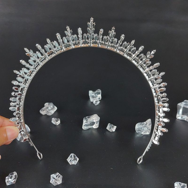 Ay00 Mahkota Aurel Ricis - Mahkota Pengantin zircon Viral - Aurel Crown