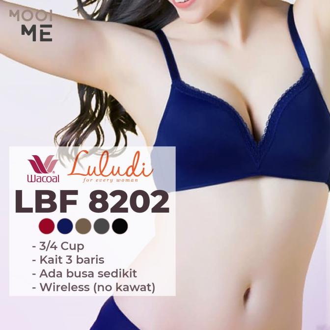 Luludi Feel Free Wireless 3/4 Cup Bra LBF 8202