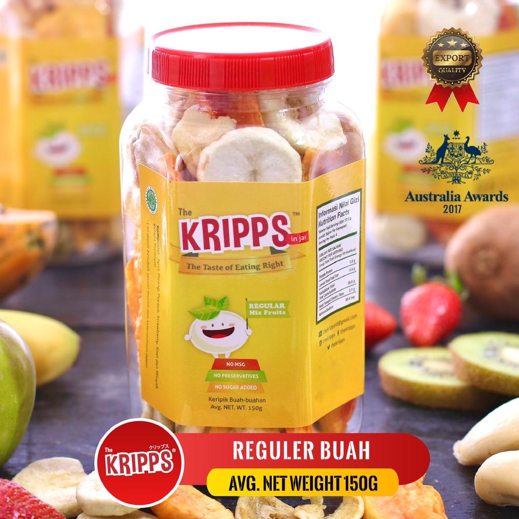 

Ready THE KRIPPS (REGULER BUAH)/VEGAN SNACK