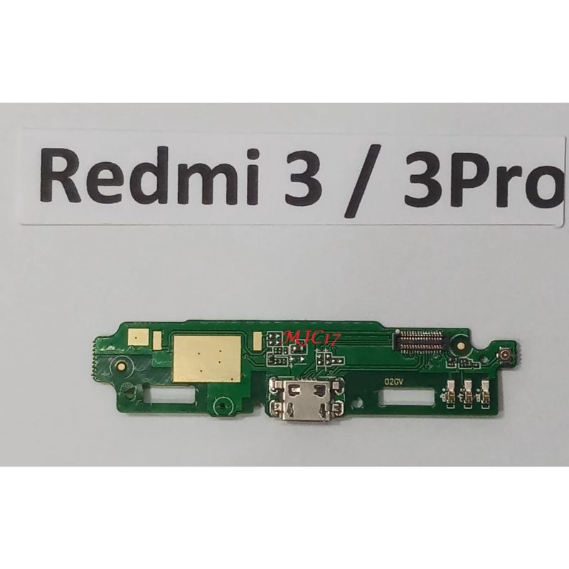 KONEKTOR CAS 1PAPAN XIAOMI REDMI 3 / REDMI 3S / CONNECTOR CHARGER FLEXIBLE PAPAN BOARD CAS REDMI3 / 