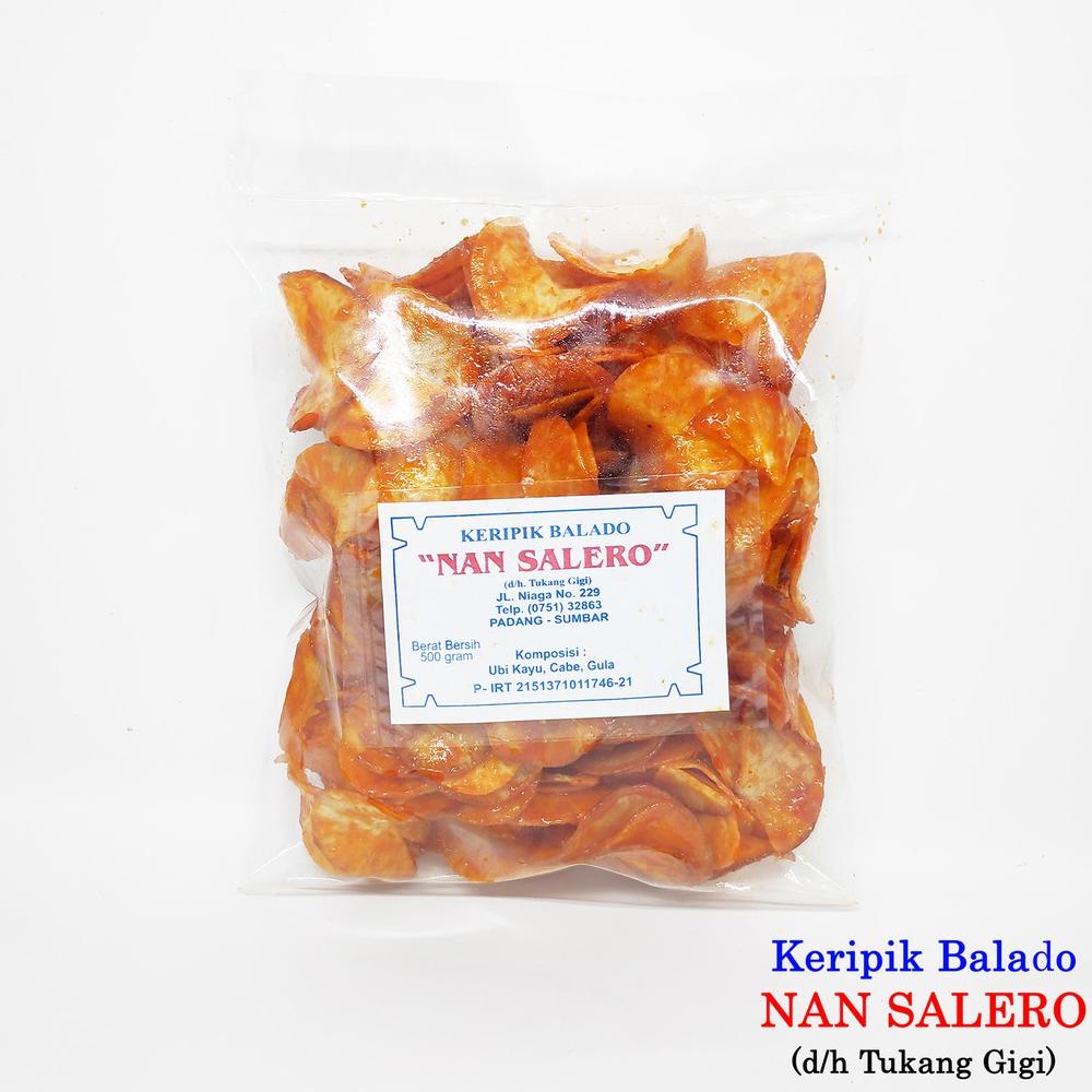 

Termurah Keripik Balado Bulat Nan Salero 500 gram Best Seller