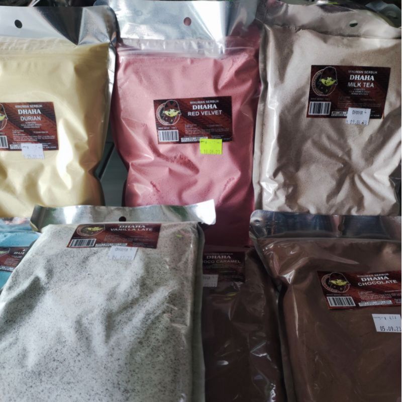 

Dhaha serbuk minuman 1kg varian coklat