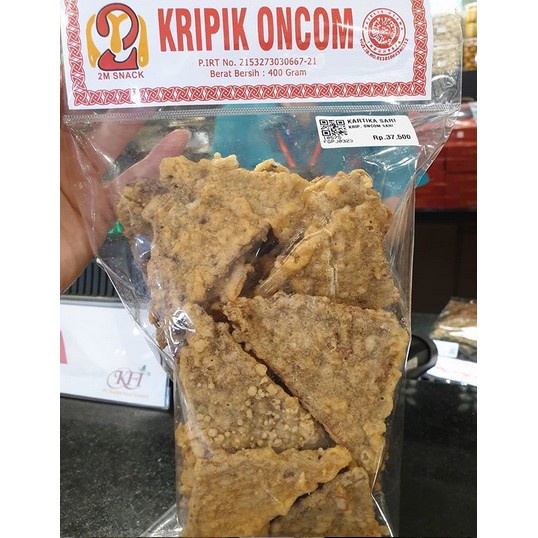 

Ready READY JAKARTA 28 OCT 2023 - KRIPIK ONCOM 2M KERIPIK SNACK KARTIKA SARI BANDUNG BEST SELLER