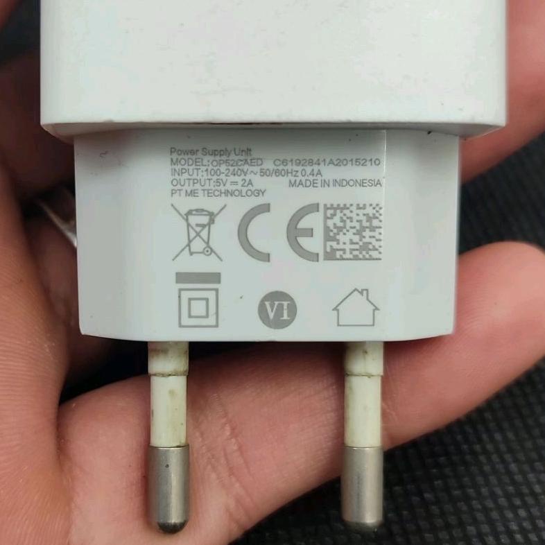 New Charger OPPO 2A Copotan/ Bawaan Hp (Seken) Ori 1000% A5s A13 A15 A31 F1s F5 F7 A5 2020,A9 2020 D