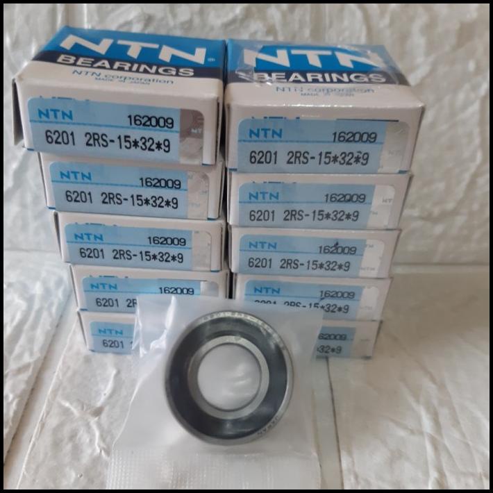 TERBARU BEARING 6201 2RS-15MM NTN (15MM32MM9MM)