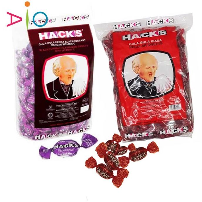 

Permen Hacks Original Blackcurrant 1.8kg / 1.5kg