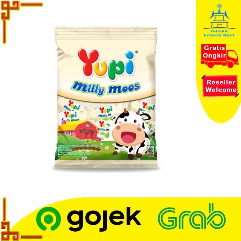 

Permen Yupi Milly Moos Bag 119 Gram - YUPI