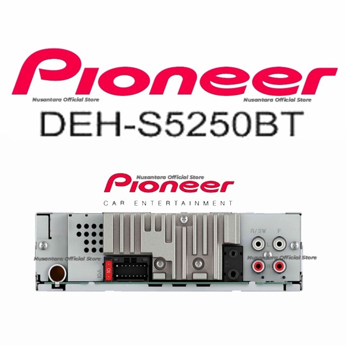 NEW PROMO PIONEER DEH S5250BT BLUETOOTH SINGLE DIN TAPE MOBIL AUDIO ORIGINAL TERBARU