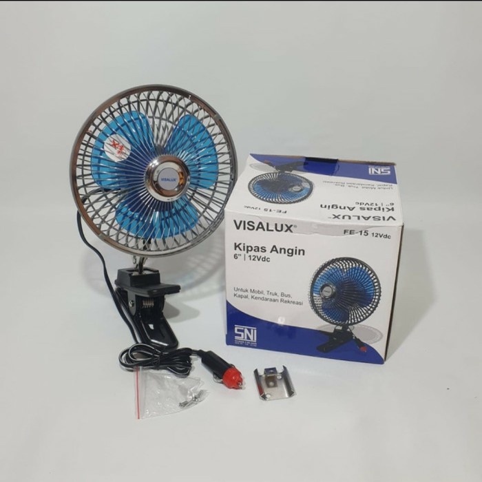 Sale kipas angin portable/kipas angin jepit 6" DC 12v -12 watt /KIPAS ANGIN MINI/KIPAS ANGIN