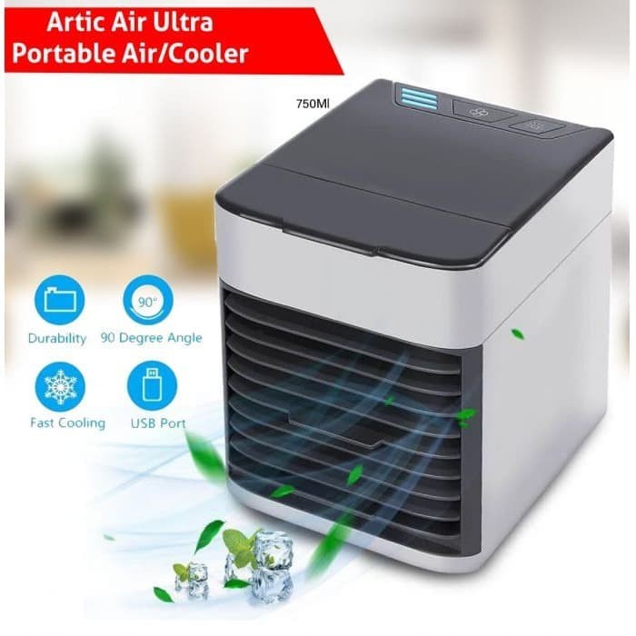 TERLARIS Ac Mini Model Terbaru Ac Kecil Portable Air Cooler Fan AC Portable /KIPAS ANGIN MINI/KIPAS