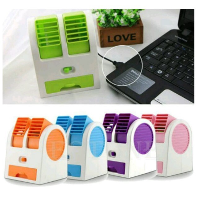TERBARU AC Duduk Double Mini Fan AC Portable /KIPAS ANGIN MINI/KIPAS ANGIN PORTABLE/KIPAS LIPAT