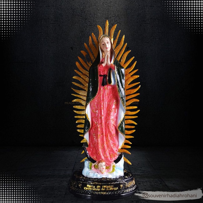 Patung Bunda Maria Guadalupe 30cm