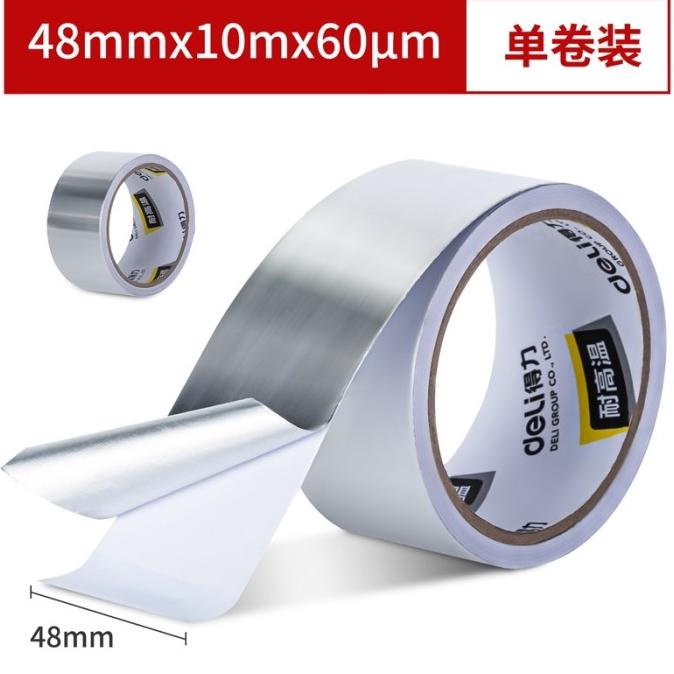 

BARANG TERBARU !!! ALUMUNIUM FOIL TAPE LAKBAN ALUMINIUM ANTI BOCOR SELOTIP PIPA PANCI - TERLARIS