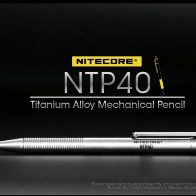 

TITANIUM ALLOY Mechanical Pencil NITECORE NTP40