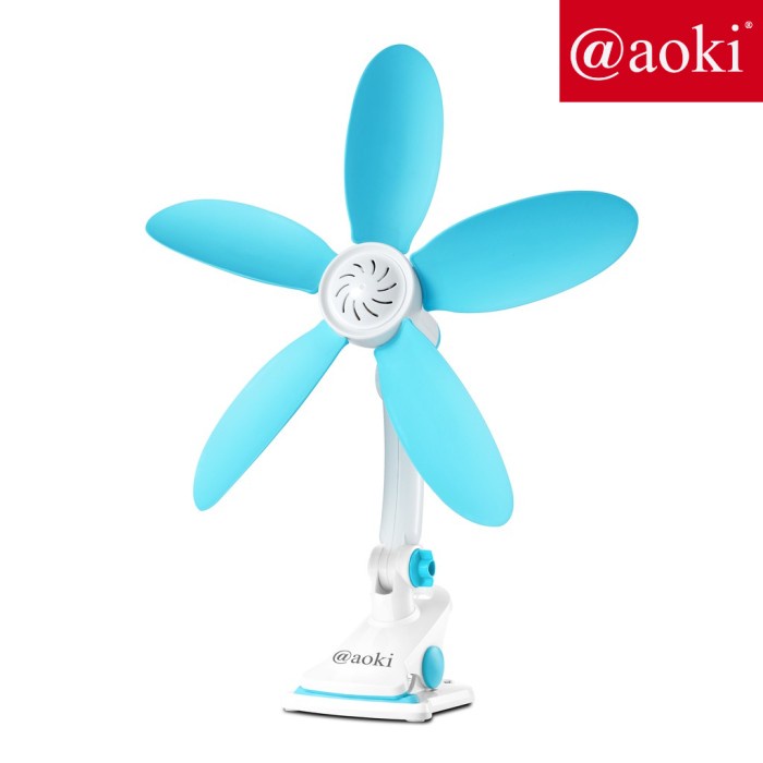 TERBARU KIPAS ANGIN MINI FAN CLIP JEPIT EVA LENTUR ADEM TEMPEL DINDING AF 3601 /KIPAS ANGIN
