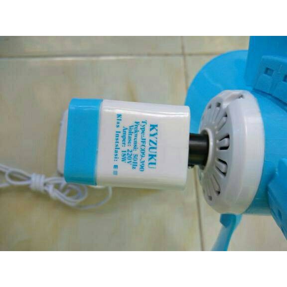 BISA COD kipas angin jepit kecil 4 baling kyuzuku /KIPAS ANGIN MINI/KIPAS ANGIN PORTABLE/KIPAS LIPAT