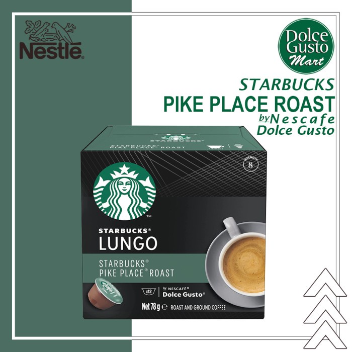 

Starbucks Lungo by Nescafe Dolce Gusto Pike Place Roast Coffee Capsule