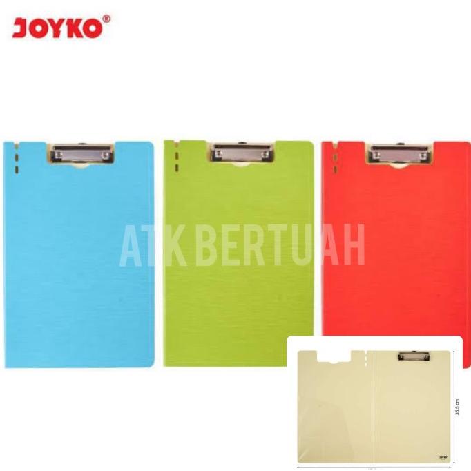 

BARANG TERBARU !!! JOYKO CLB66 CLIPBOARD FLIPBOARD PAPAN JALAN JEPIT KERTAS UJIAN - TERLARIS