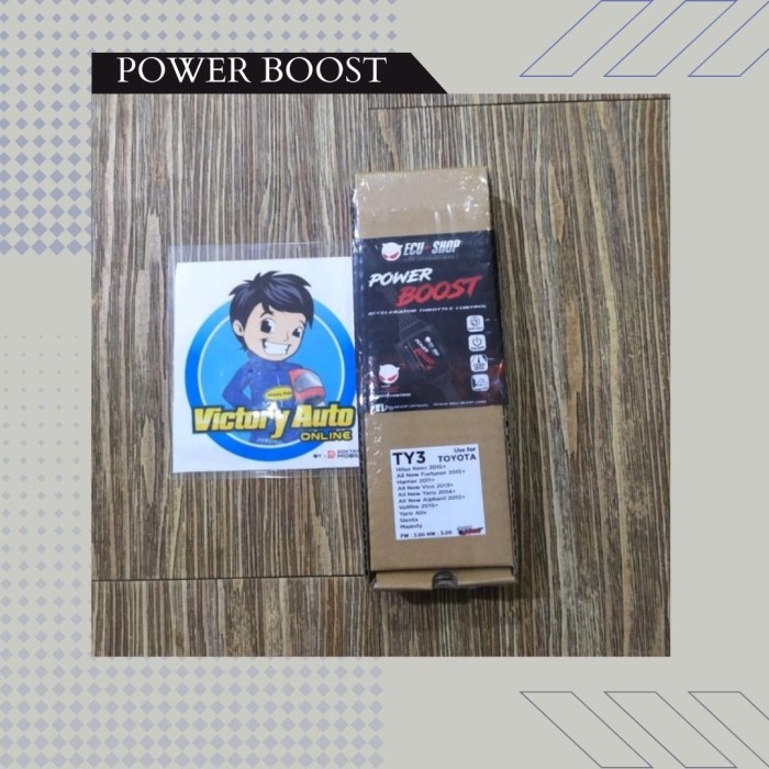 [New Ori] Ecu Shop Power Boost Ty3 Untuk Mobil All New Fortuner 2015 Bisa Sameday